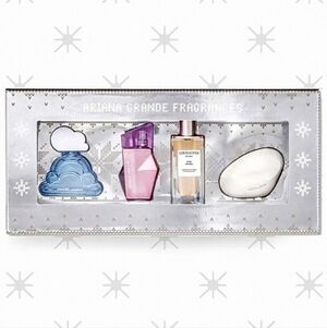 NWT Ariana Grande Coffret Mini Fragrance Collection 4-Pcs, Gorgerous Gift Set